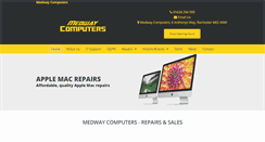 Desktop Screenshot of medwaycomputers.co.uk